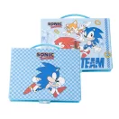 Sonic a sündisznó írószer Team szett aktatáskában