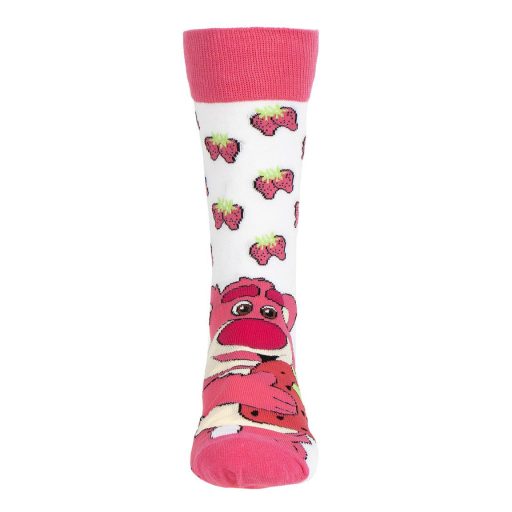 Disney Játékháború Lotso Strawberry felnőtt hosszú szárú zokni 36/43