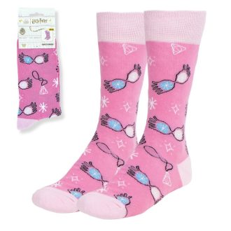   Harry Potter Luna Lovegood Pink felnőtt hosszú szárú zokni 36/43