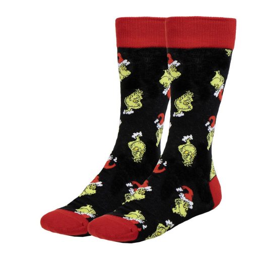 A Grincs Gift felnőtt hosszú szárú zokni szett Díszdobozban