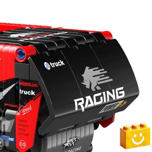 COGO 5805 Versenykamion - 100% technic-kompatibilis építőjáték