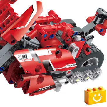   COGO 5809 2 az 1-ben Motorbiciklik - 100% technic-kompatibilis építőjáték