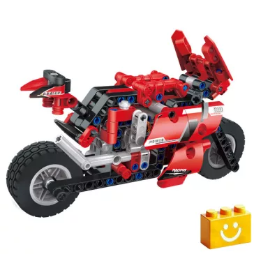   COGO 5809 2 az 1-ben Motorbiciklik - 100% technic-kompatibilis építőjáték