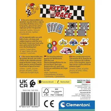 Mini társasjáték Kitty Race Clementoni