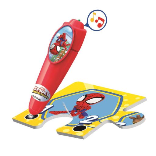 Pókember Spidey and Friends interaktív 24 db-os puzzle Clementoni
