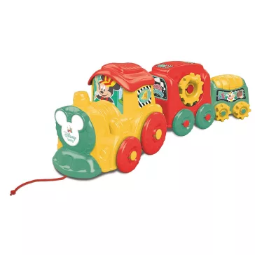   Disney Mickey Choo Choo készségfejlesztő kisvonat Clementoni
