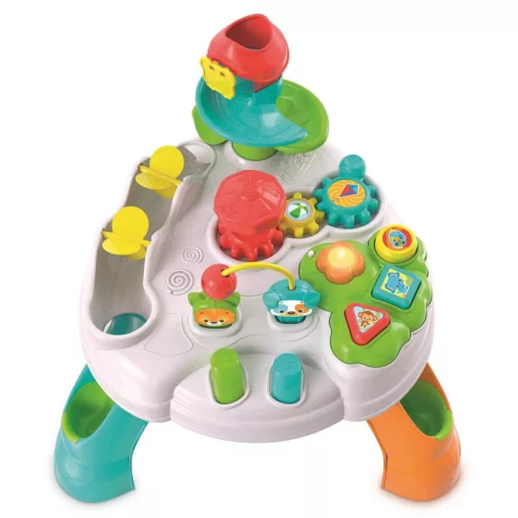 Színes készségfejlesztő interaktív játszópark Activity Table Clementoni