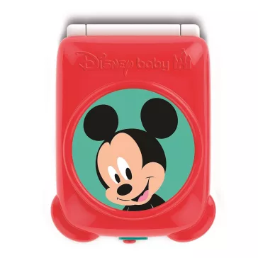   Disney Mickey Mirror interaktív összecsukható okostelefon Clementoni