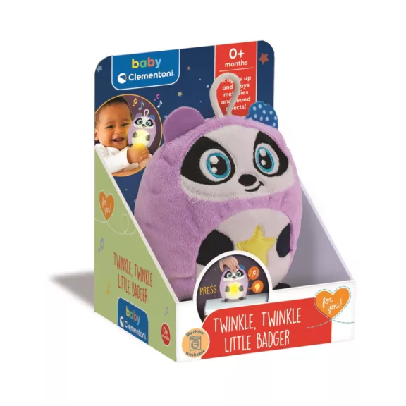 Borz Twinkle Twinkle éjszakai fény és játék Clementoni