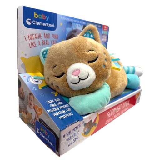 Doromboló cica Brown interaktív plüss játék Clementoni