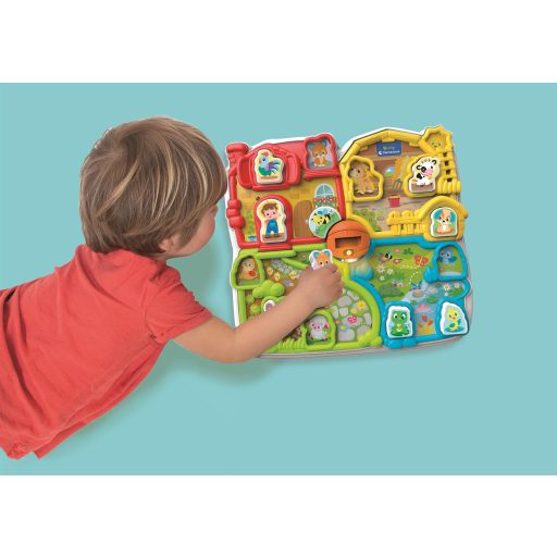 Színes interaktív Cute állatfarm Clementoni