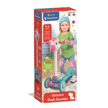 Háromkerekű Pink unikornis roller Clementoni