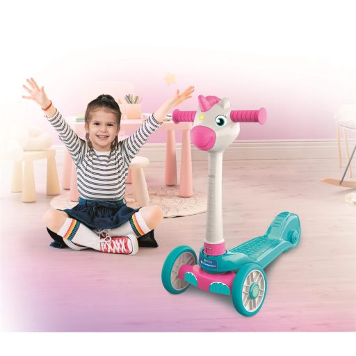 Háromkerekű Pink unikornis roller Clementoni