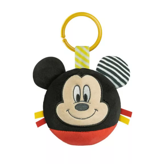 Disney Mickey Round plüss labdafigura, baba csörgő Clementoni Disney Mickey Round plüss labdafigura, baba csörgő Clementoni