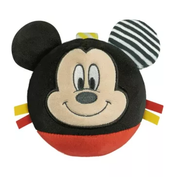   Disney Mickey Round plüss labdafigura, baba csörgő Clementoni