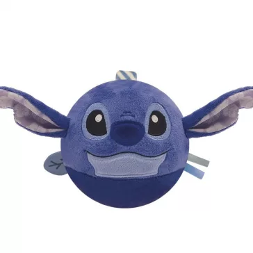   Disney Lilo és Stitch, A csillagkutya Round plüss labdafigura, baba csörgő Clementoni