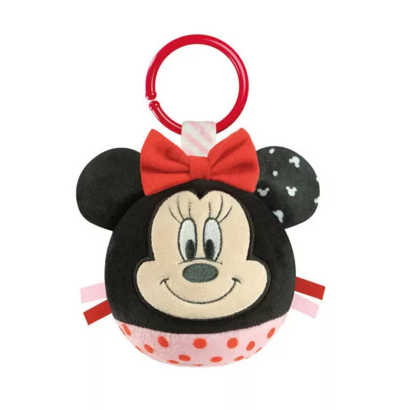 Disney Minnie Round plüss labdafigura, baba csörgő Clementoni Disney Minnie Round plüss labdafigura, baba csörgő Clementoni