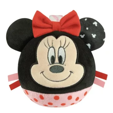   Disney Minnie Round plüss labdafigura, baba csörgő Clementoni