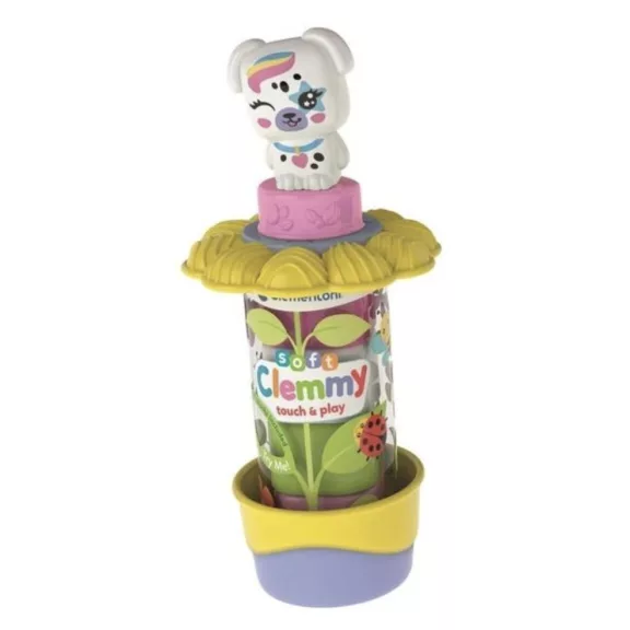 Színes Clemmy Garden Dog puha építőkocka szett 7 db-os Clementoni Színes Clemmy Garden Dog puha építőkocka szett 7 db-os Clementoni