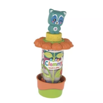  Színes Clemmy Garden Cat puha építőkocka szett 7 db-os Clementoni