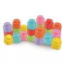 Színes Clemmy puha építőkocka szett 10 db-os Clementoni Színes Clemmy puha építőkocka szett 10 db-os Clementoni