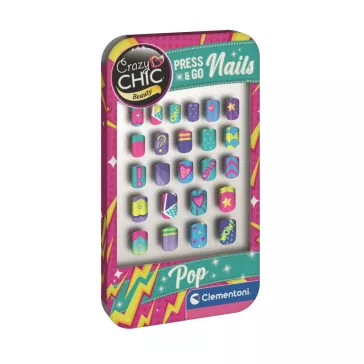 Crazy Chic Pop műköröm készlet Clementoni