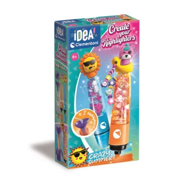   Színes Crazy Summer szövegkiemelő készítő készlet Clementoni