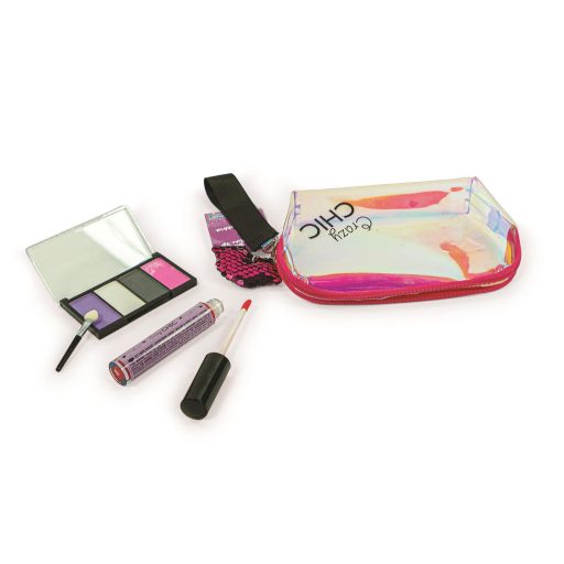Crazy Chic Beauty sminkszett hologrammos neszeszerben Clementoni