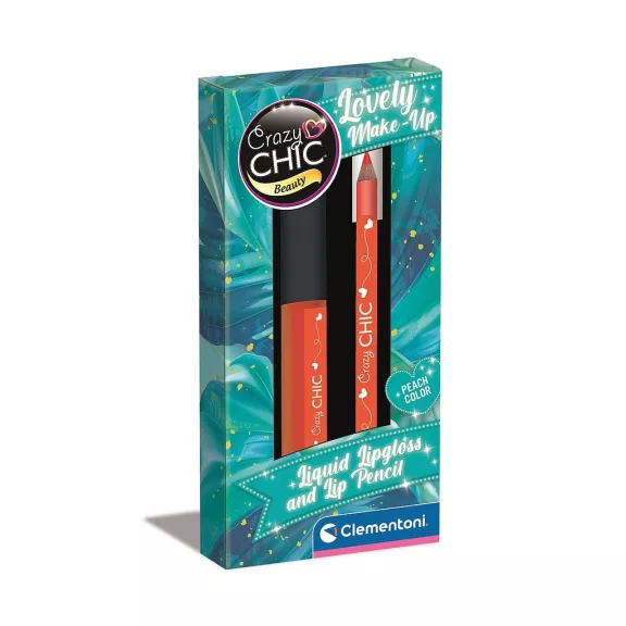 Crazy Chic Peach szájfény és szájkontúrceruza Clementoni Crazy Chic Peach szájfény és szájkontúrceruza Clementoni