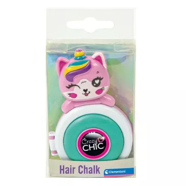 Crazy Chic Animal zöld hajszínező kréta Clementoni
