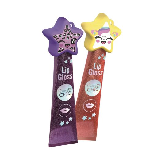 Crazy Chic Purple Star szájfény Clementoni
