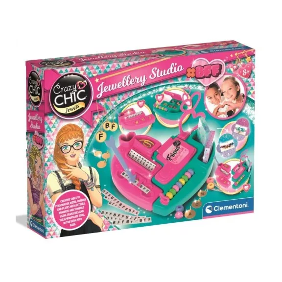 Crazy Chic BFF ékszerkészítő kreatív szett Clementoni Crazy Chic BFF ékszerkészítő kreatív szett Clementoni