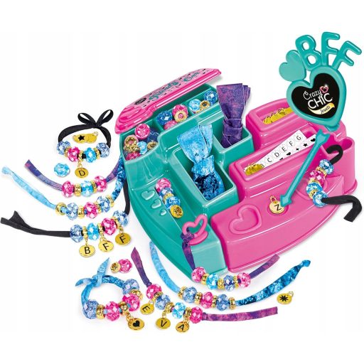 Crazy Chic BFF ékszerkészítő kreatív szett Clementoni