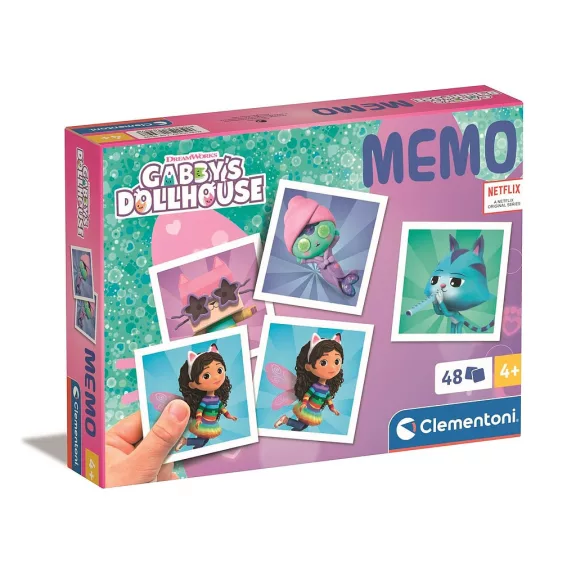 Gabi babaháza Fairy memóriajáték 48 db-os Clementoni Gabi babaháza Fairy memóriajáték 48 db-os Clementoni
