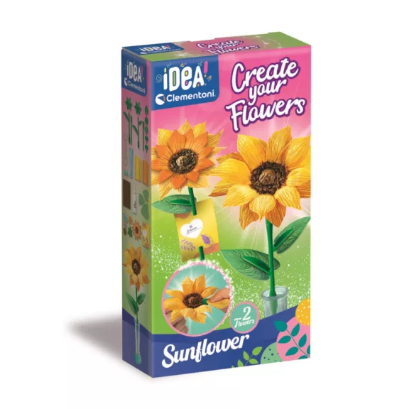 Virágkészítő szett Sunflowers 2 db-os Clementoni Virágkészítő szett Sunflowers 2 db-os Clementoni