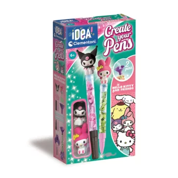 Hello Kitty Black Kuromi tollkészítő készlet Clementoni
