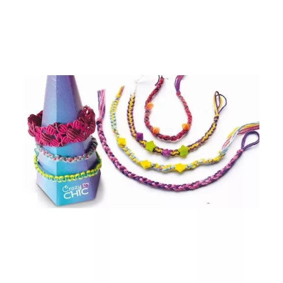 Crazy Chic Friendship karkötő készítő kreatív szett Clementoni