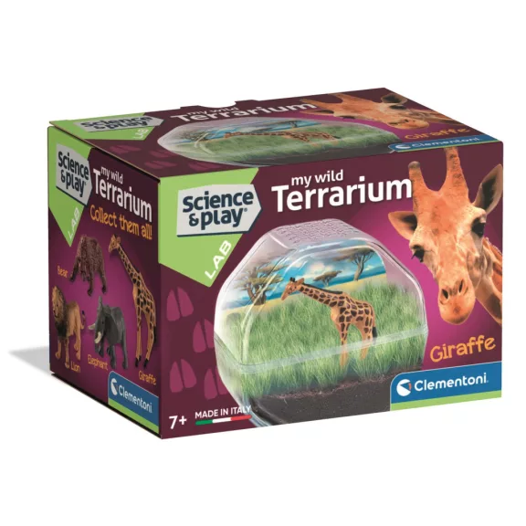Mini Giraffe terrárium Clementoni Mini Giraffe terrárium Clementoni