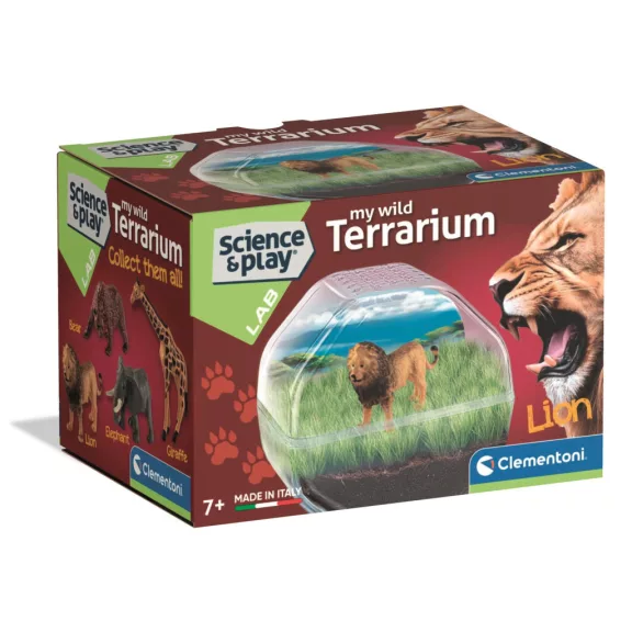 Mini Lion terrárium Clementoni Mini Lion terrárium Clementoni
