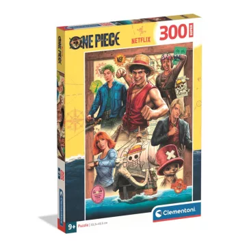 One Piece Treasure Hunt 300 db-os puzzle Clementoni