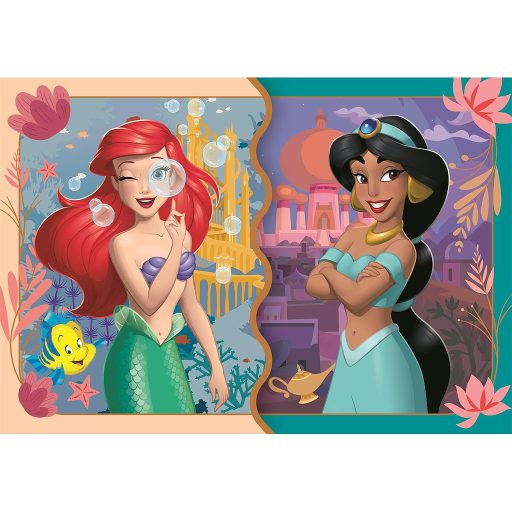 Disney Hercegnők Royal Journeys 2x20 db-os puzzle Clementoni