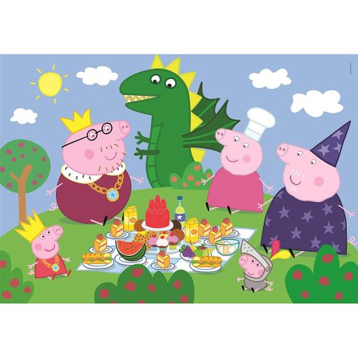 Peppa malac Dragon 2x20 db-os puzzle Clementoni