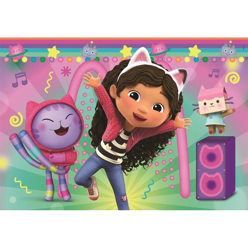 Gabi babaháza Glittery Day 2x60 db-os puzzle Clementoni