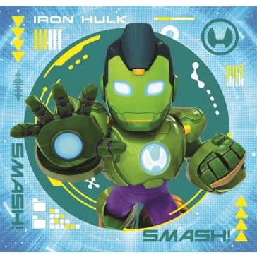   A Vasember és szupercsapata Hero Squad 3x48 db-os puzzle Clementoni