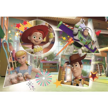 Disney Játékháború Crew 104 db-os puzzle Clementoni