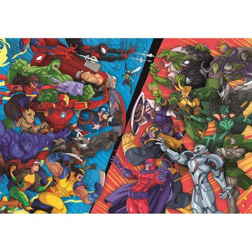 Marvel VS Villains Fight 104 db-os puzzle Clementoni