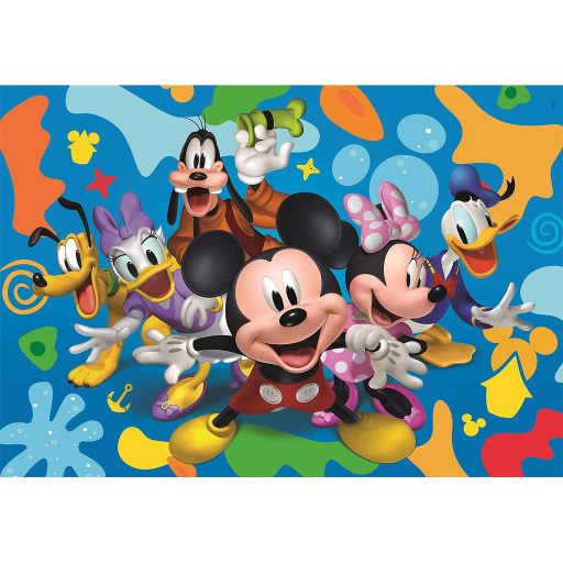 Disney Mickey Splash 104 db-os puzzle Clementoni