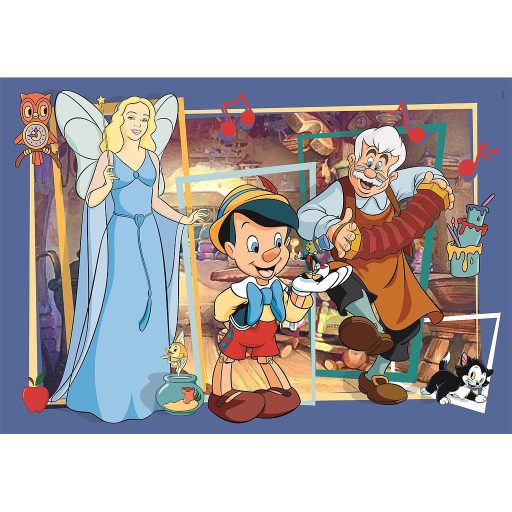 Disney Classics Pinocchio Geppetto's 104 db-os puzzle Clementoni