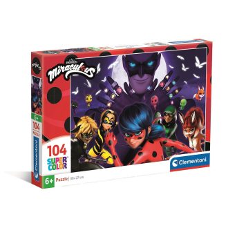  Katicabogár és Fekete macska kalandjai Hawk Moth 104 db-os puzzle Clementoni