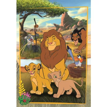   Disney Az Oroszlánkirály Savannah Stories 60 db-os maxi puzzle Clementoni
